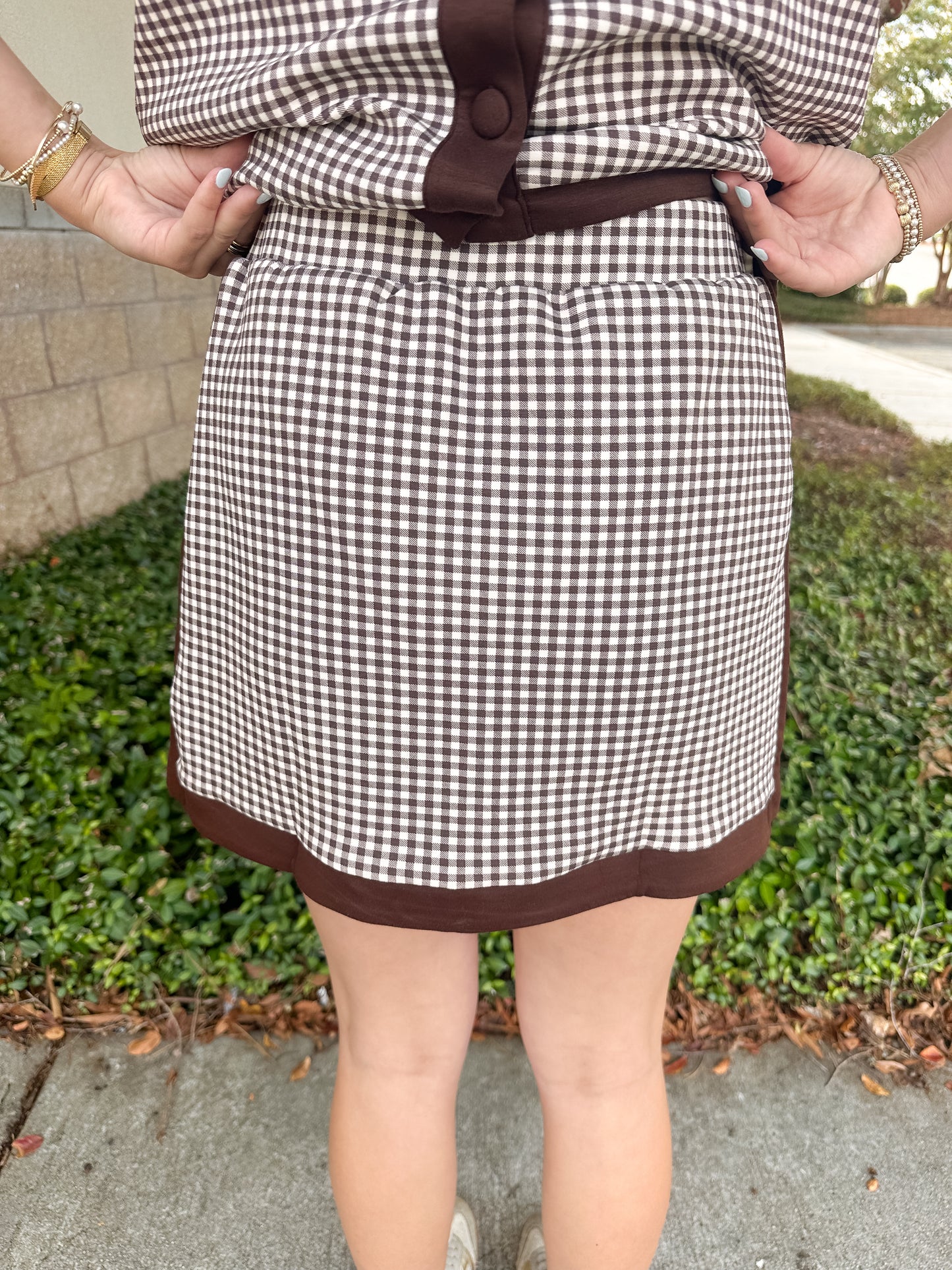 Swagger Gingham Set