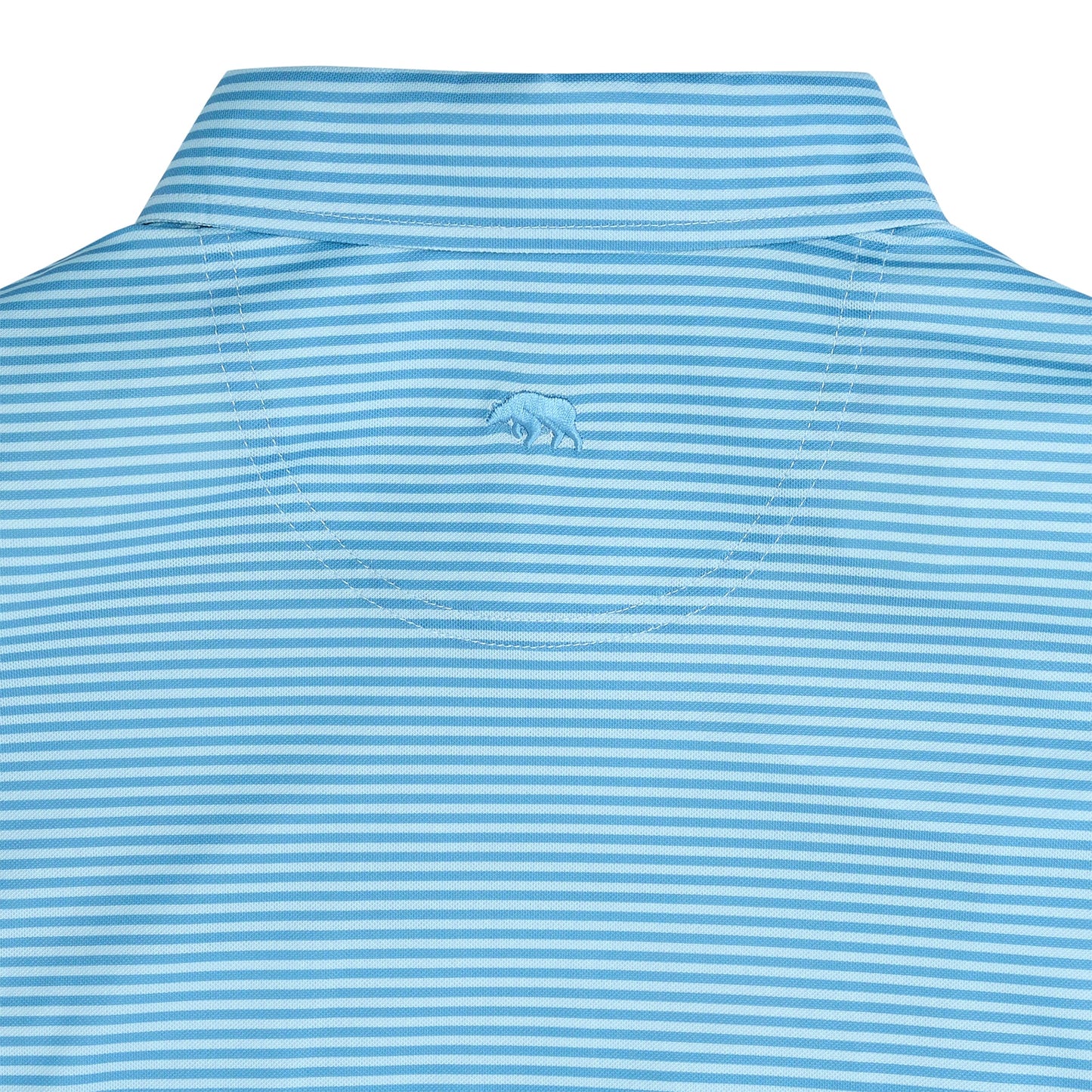 Onward Reserve Echo Stripe Performance Pique Polo - Riviera