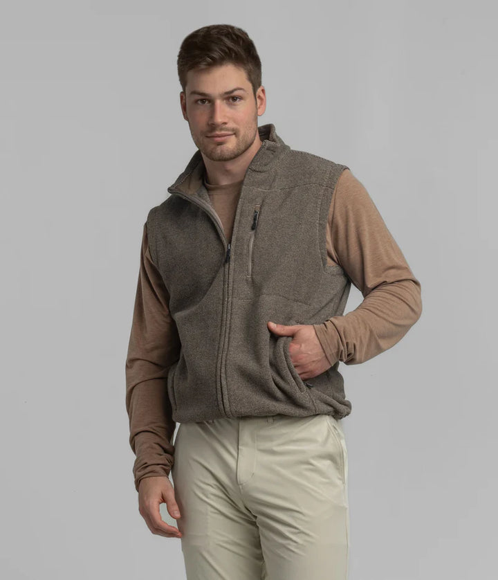 SSCO Men’s Basecamp Fleece Vest - Caribou