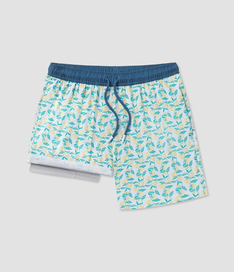 SSCO Men’s Swim Shorts - Lemon Squeezy