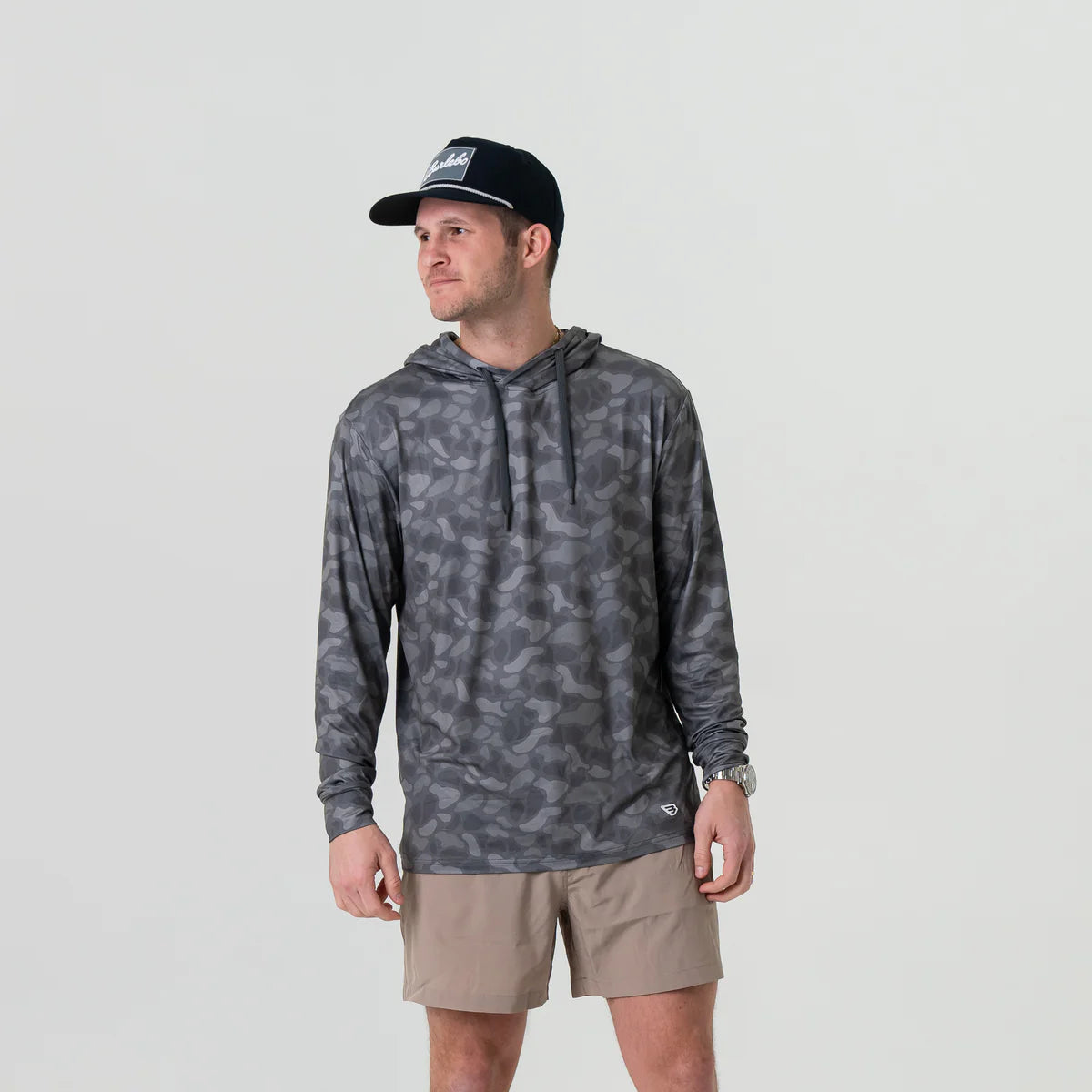 Men’s Burlebo Performance Hoodie - Stone Camo
