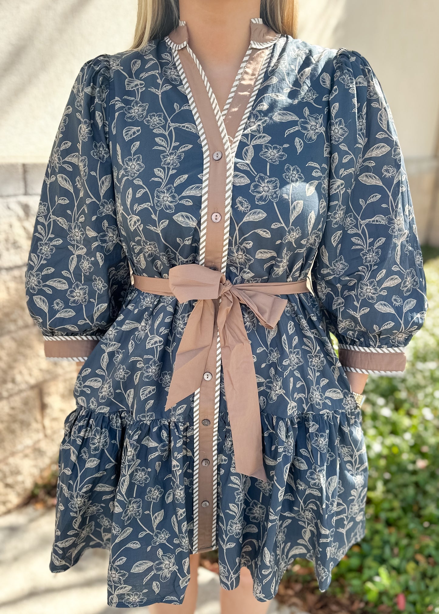 Natalie Belt Dress