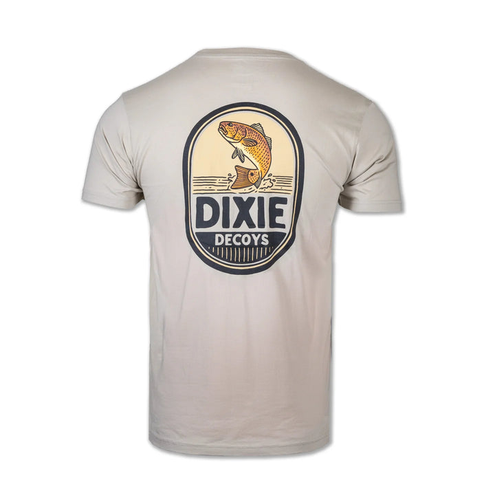 Dixie Decoy Old Drum S/S T-Shirt - Tan