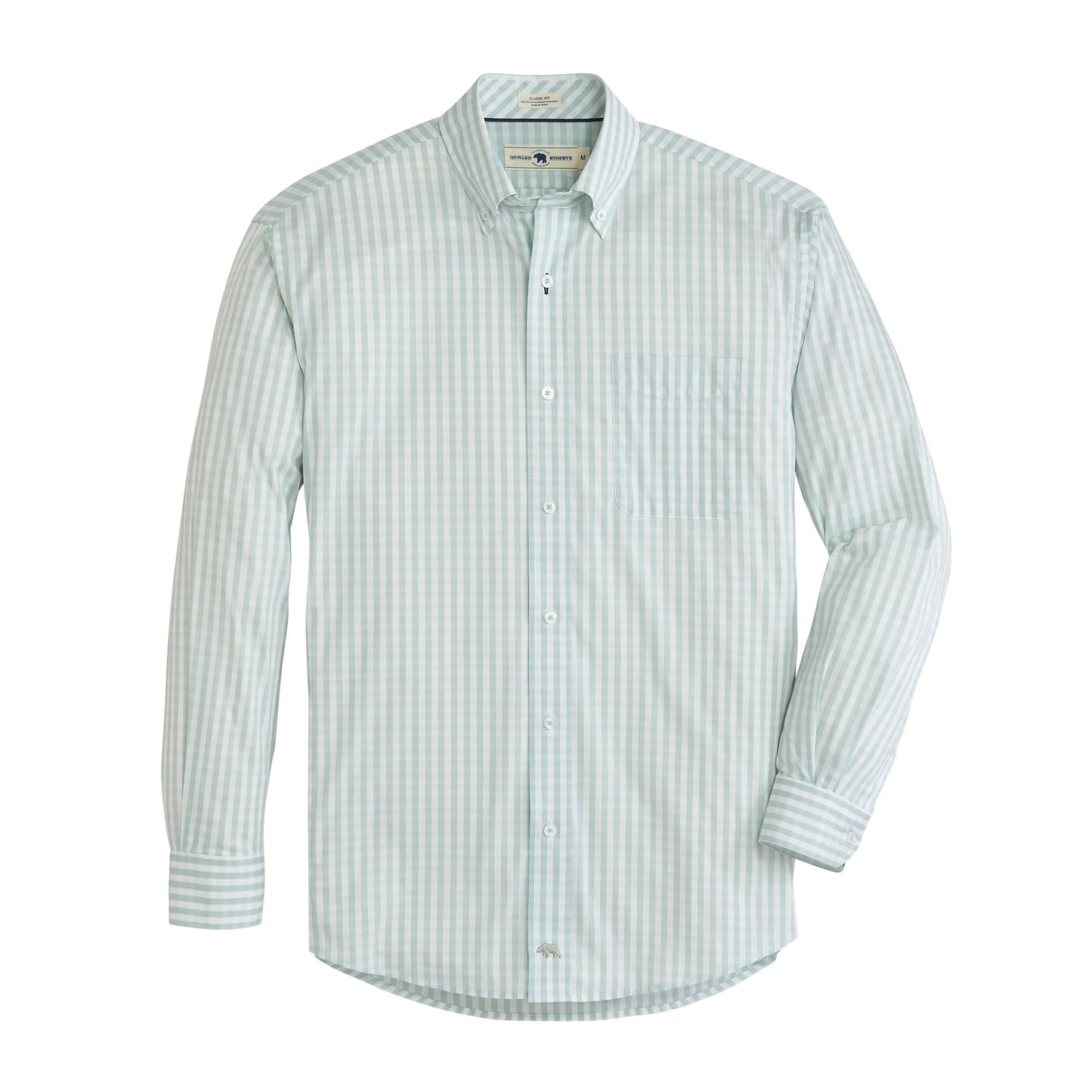 Onward Reserve Butler Classic Fit Quad Button-Down - Surf
