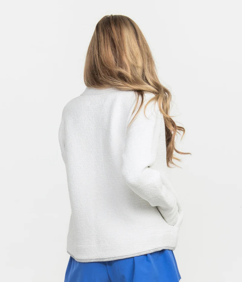 SSCO Women’s Textured Performance Jacket - Bright White