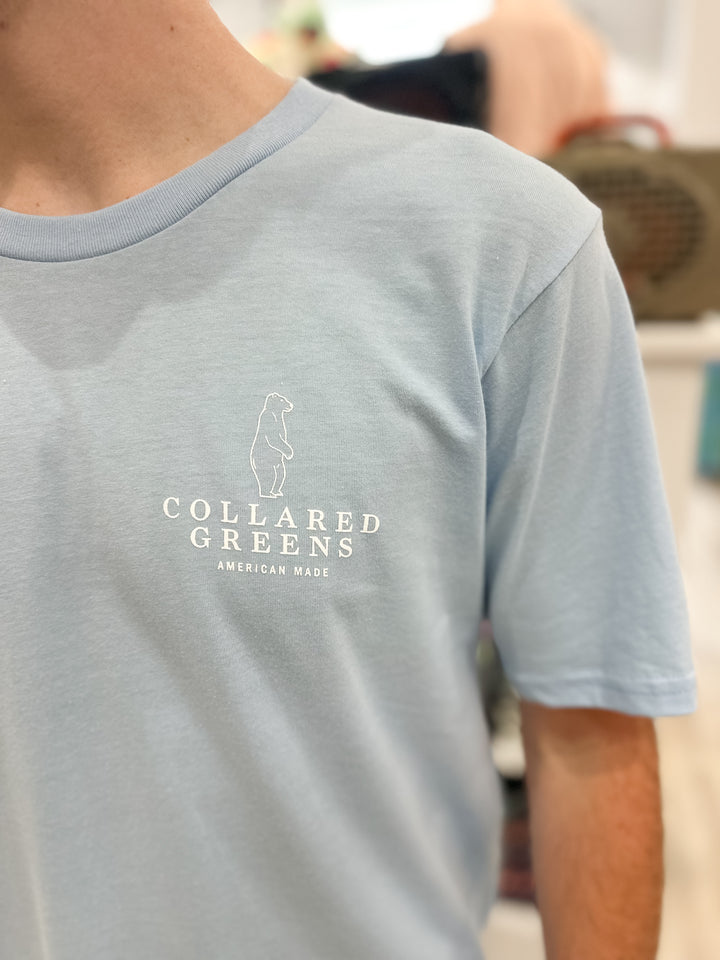 Collared Greens Ol’ Salt S/S T-Shirt - Carolina Blue