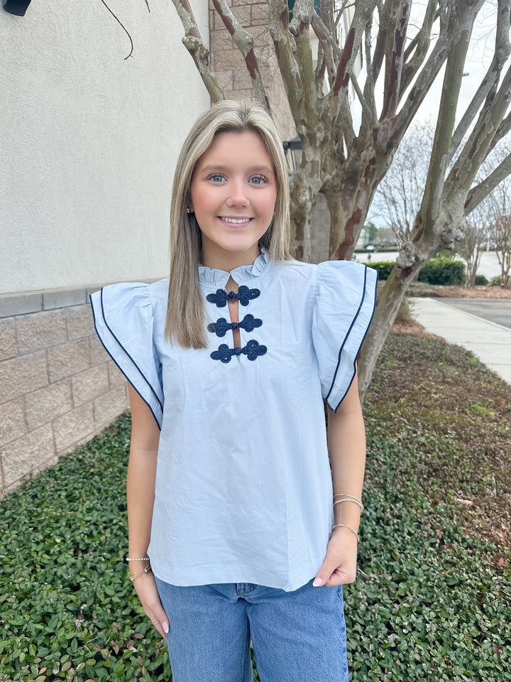 Agnes Ruffle Top