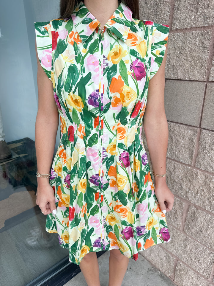 Thatcher Dress - Cream