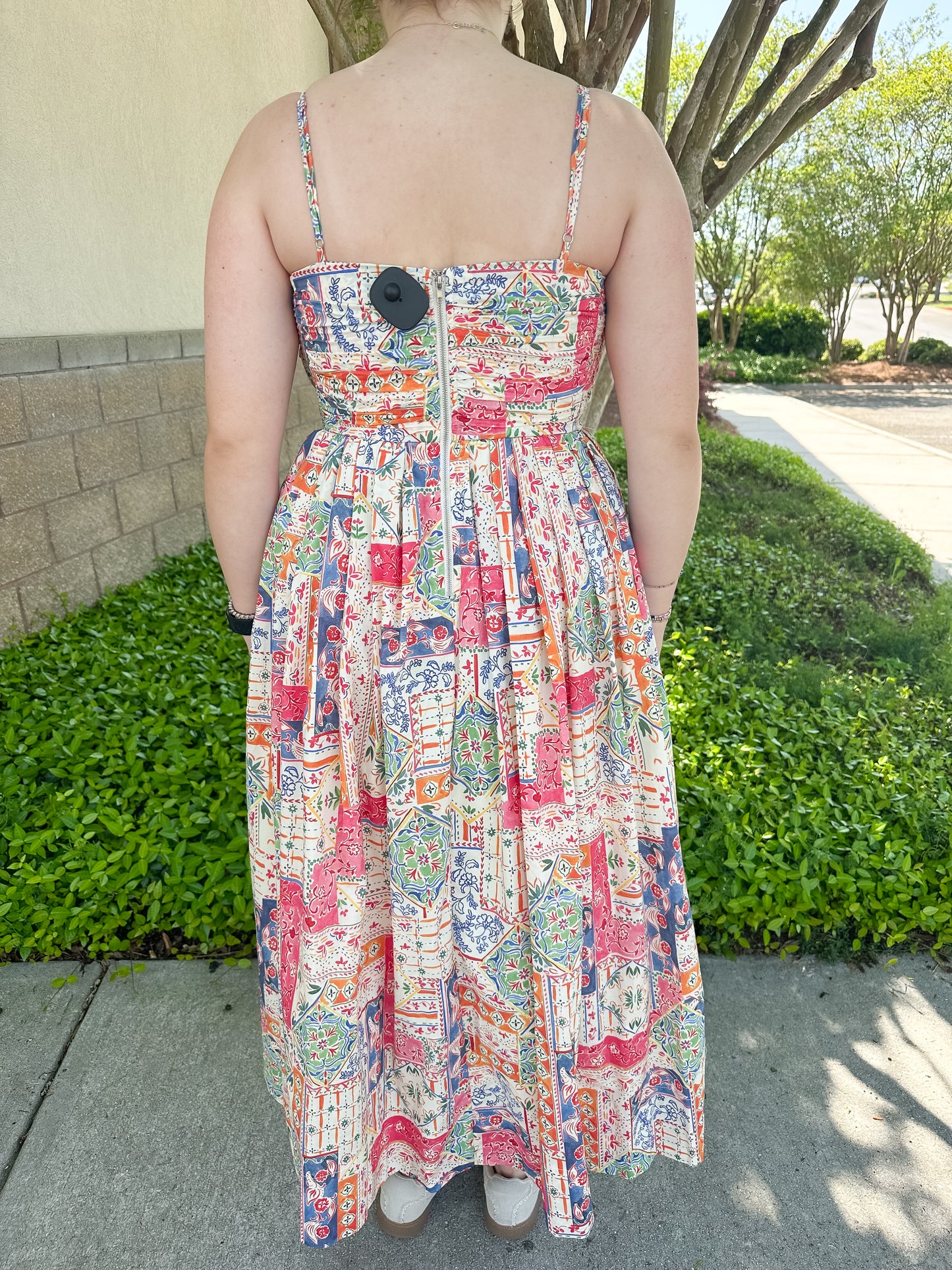 Serena Patchwork Midi