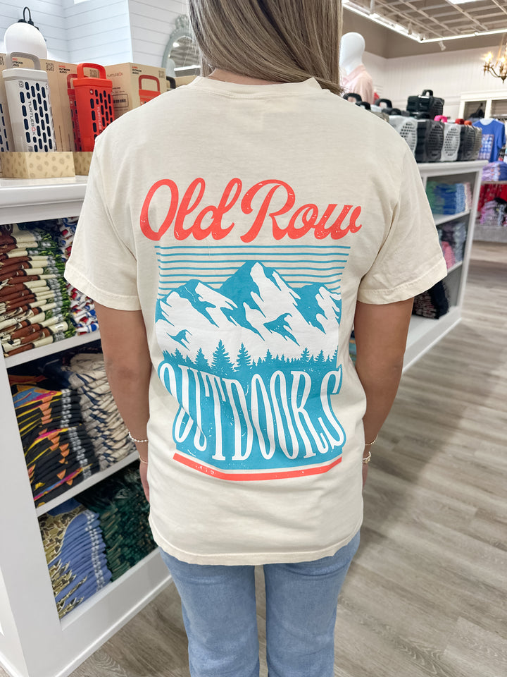 Old Row The Dry Mountain S/S Pocket T-Shirt - Ivory