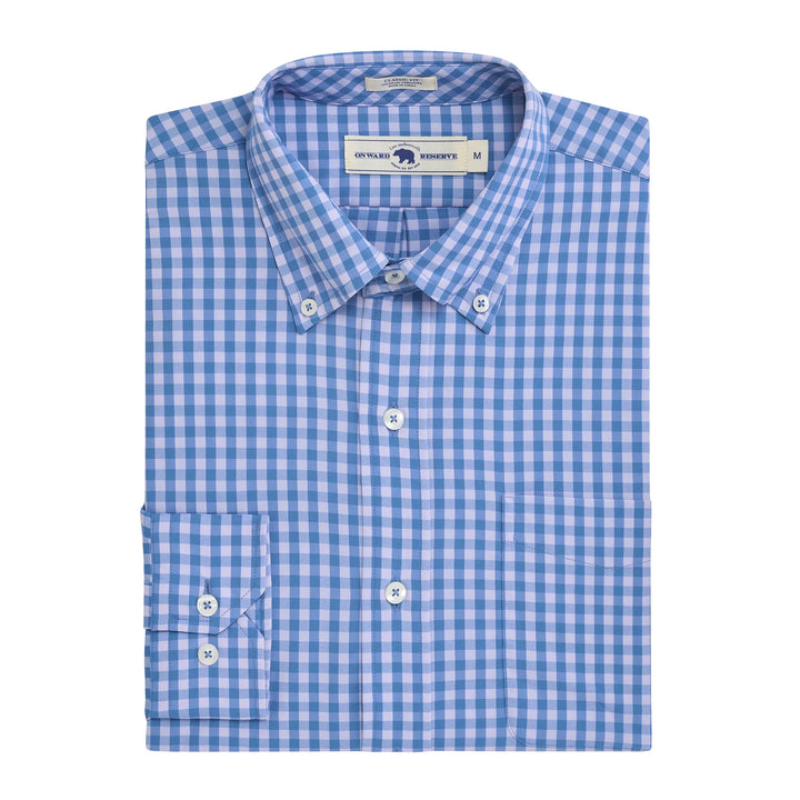 Onward Reserve Alys Classic Fit Performance Button-Down - Iris