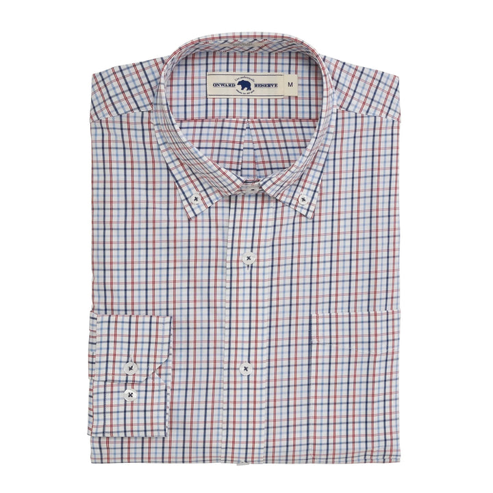 Onward Reserve Hound Classic Fit Performance Shirt - Sundried Tomato