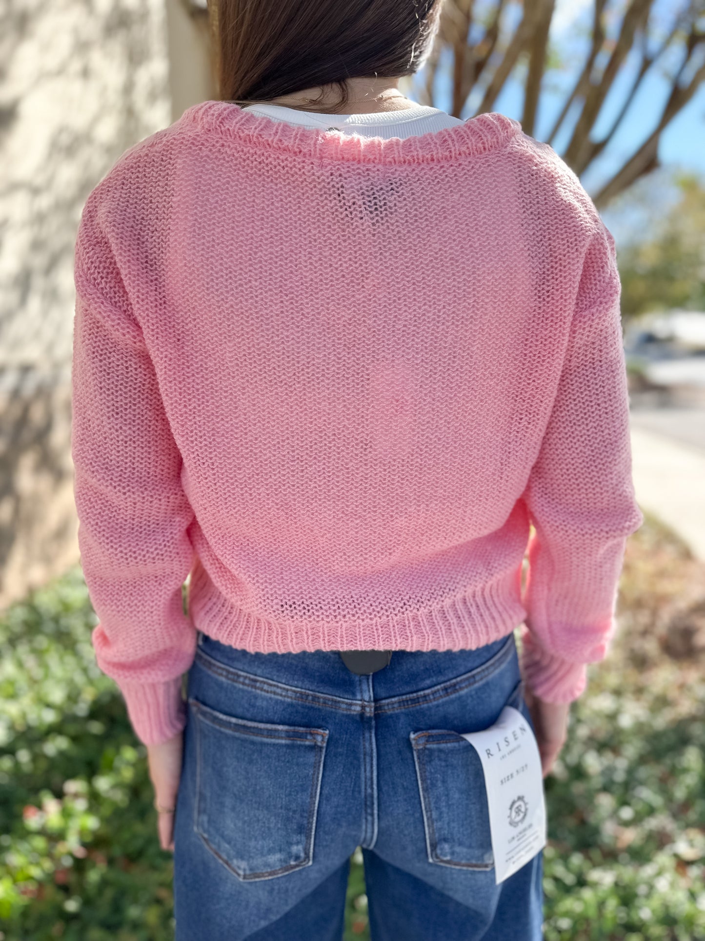 Simply Bow Cardigan