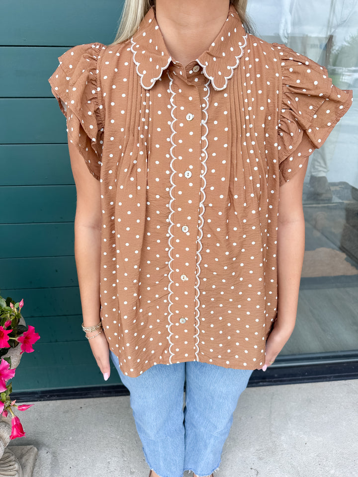 Lauren Top - Brown