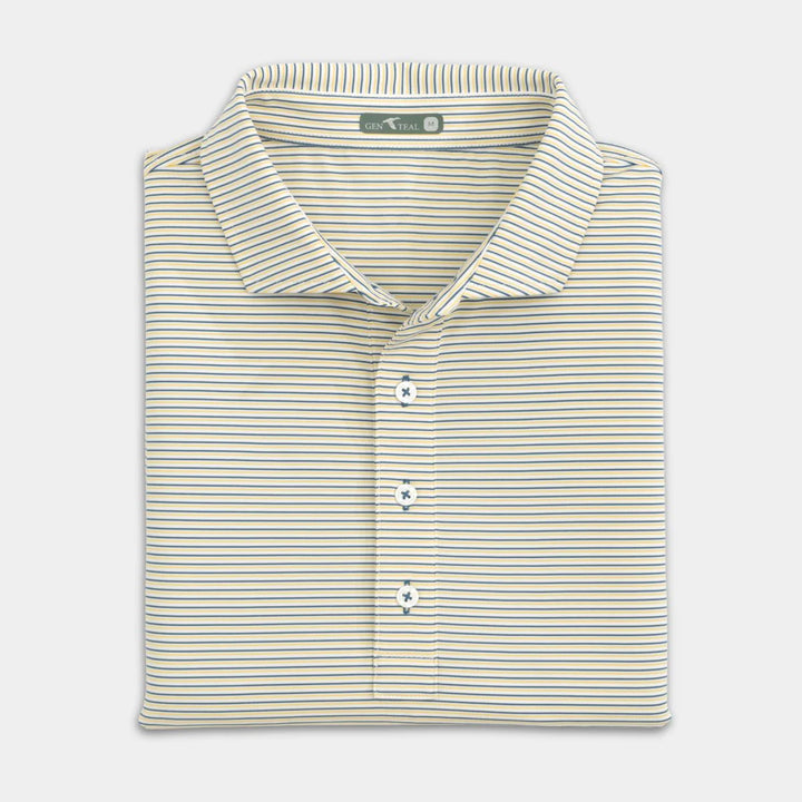 Genteal F25 Newman Performance Polo - Palms