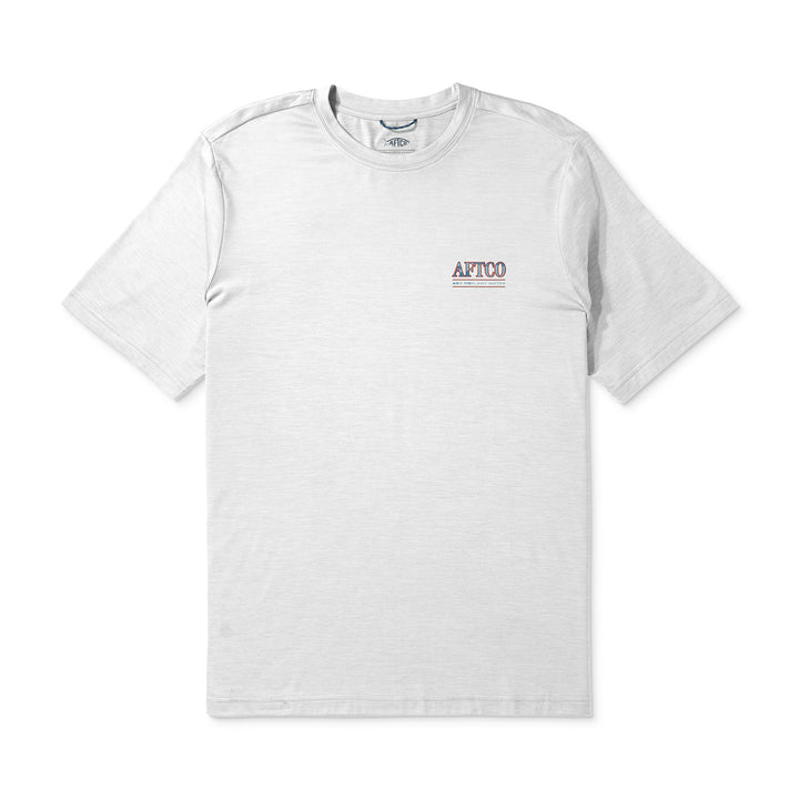Aftco Men’s Undercover UVX S/S Tee - Athletic Heather
