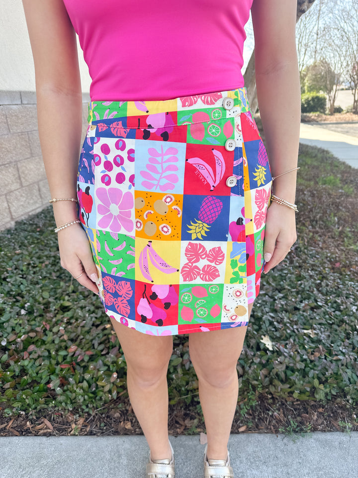 Peppa Fruit Wrap Skort