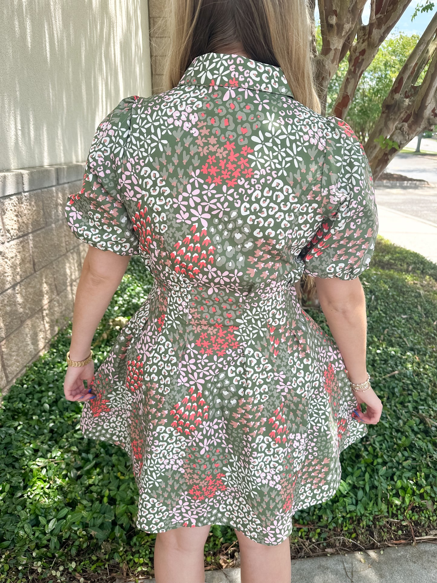 Rory Dress - Open Meadows Green