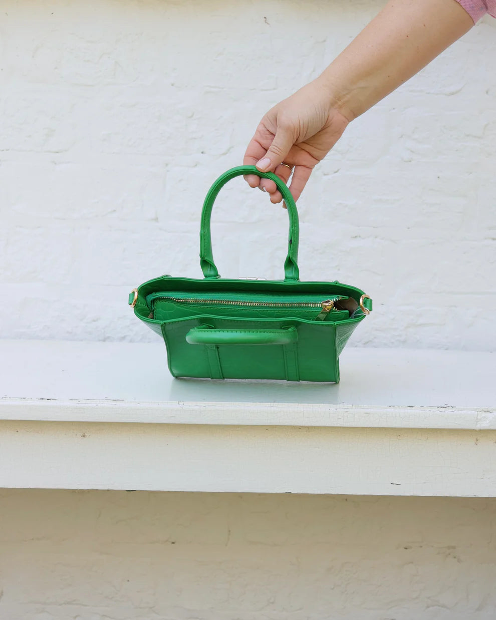 CH Merritt Mini Tote - Kelly Green EC
