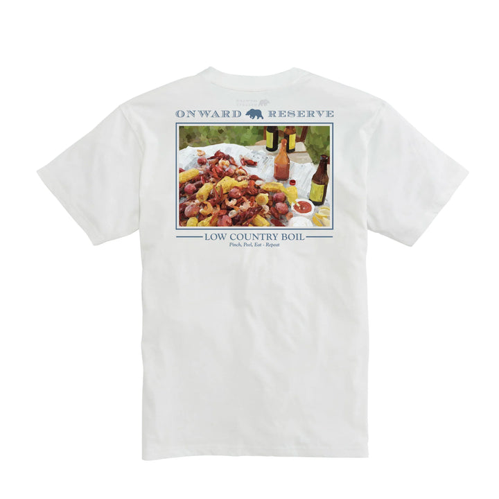 Onward Reserve Low Country S/S Pocket T-Shirt - White