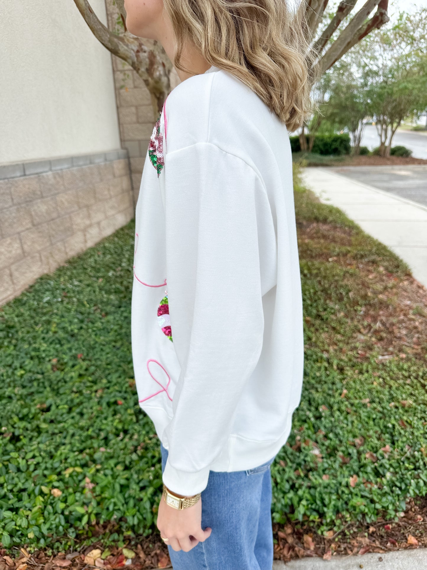 MS Sarah Sweatshirt - Ornaments