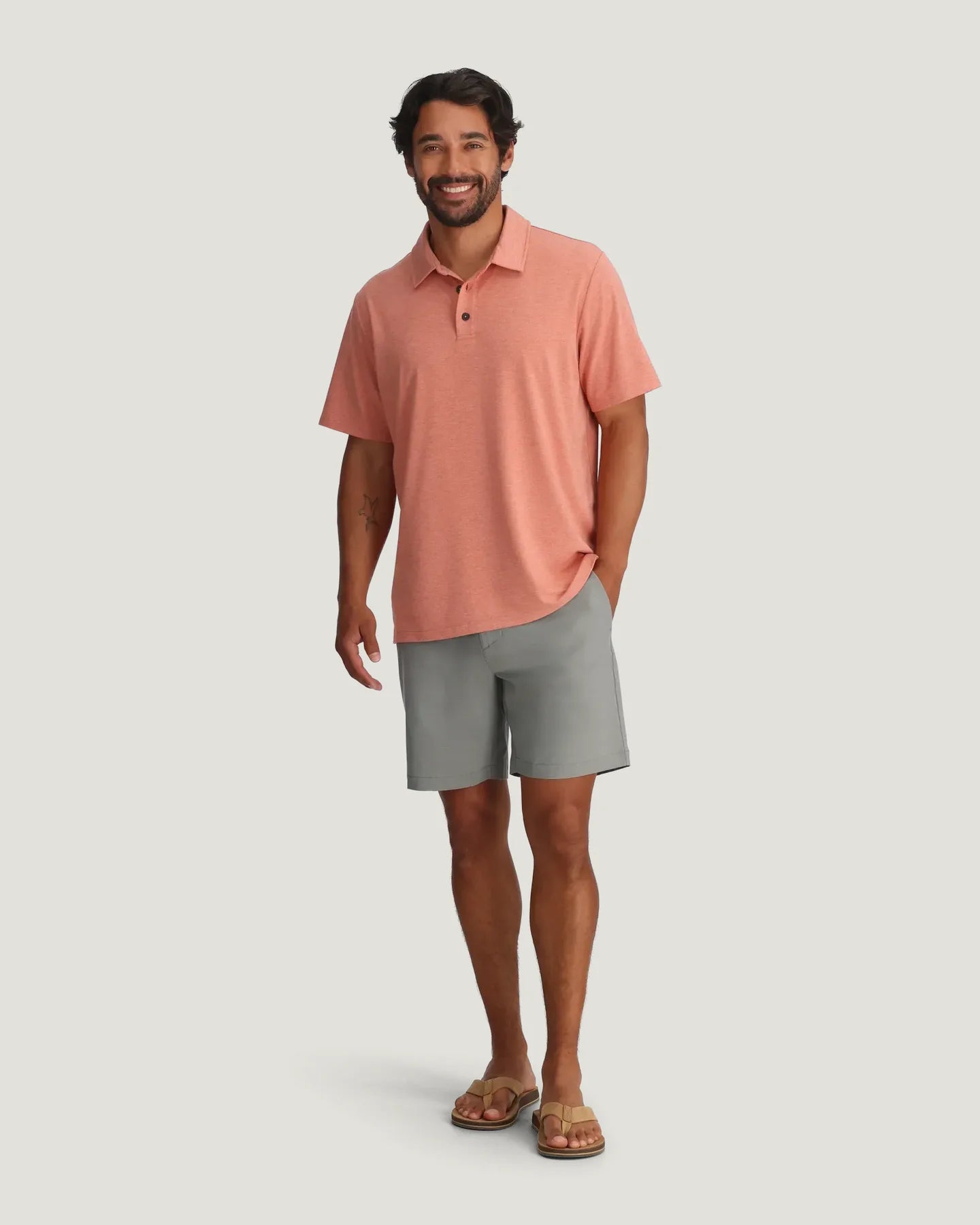 Free Fly Men’s Palmera Hybrid Short - Cement