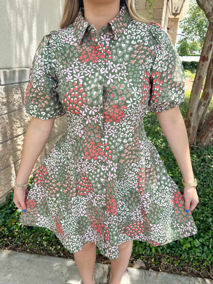 Rory Dress - Open Meadows Green