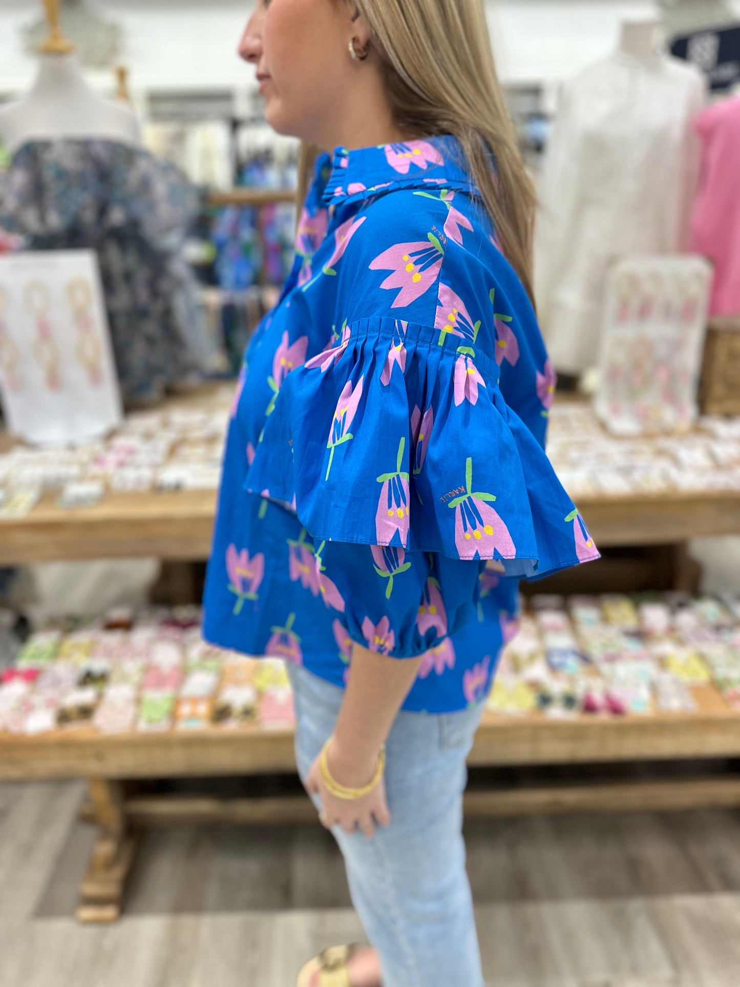 Perfect Poppy Ruffle Blouse