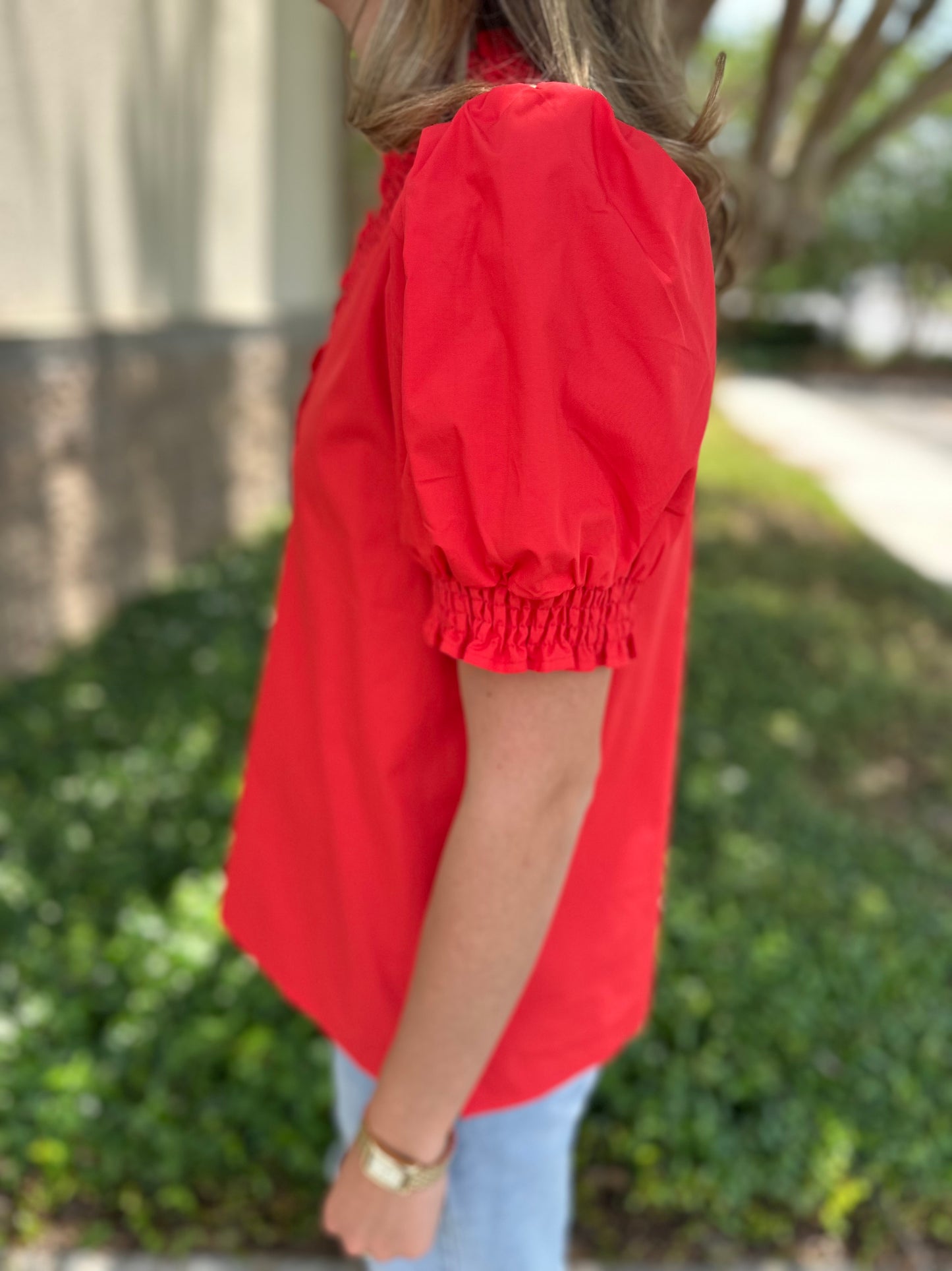 Nora Ruffled Top