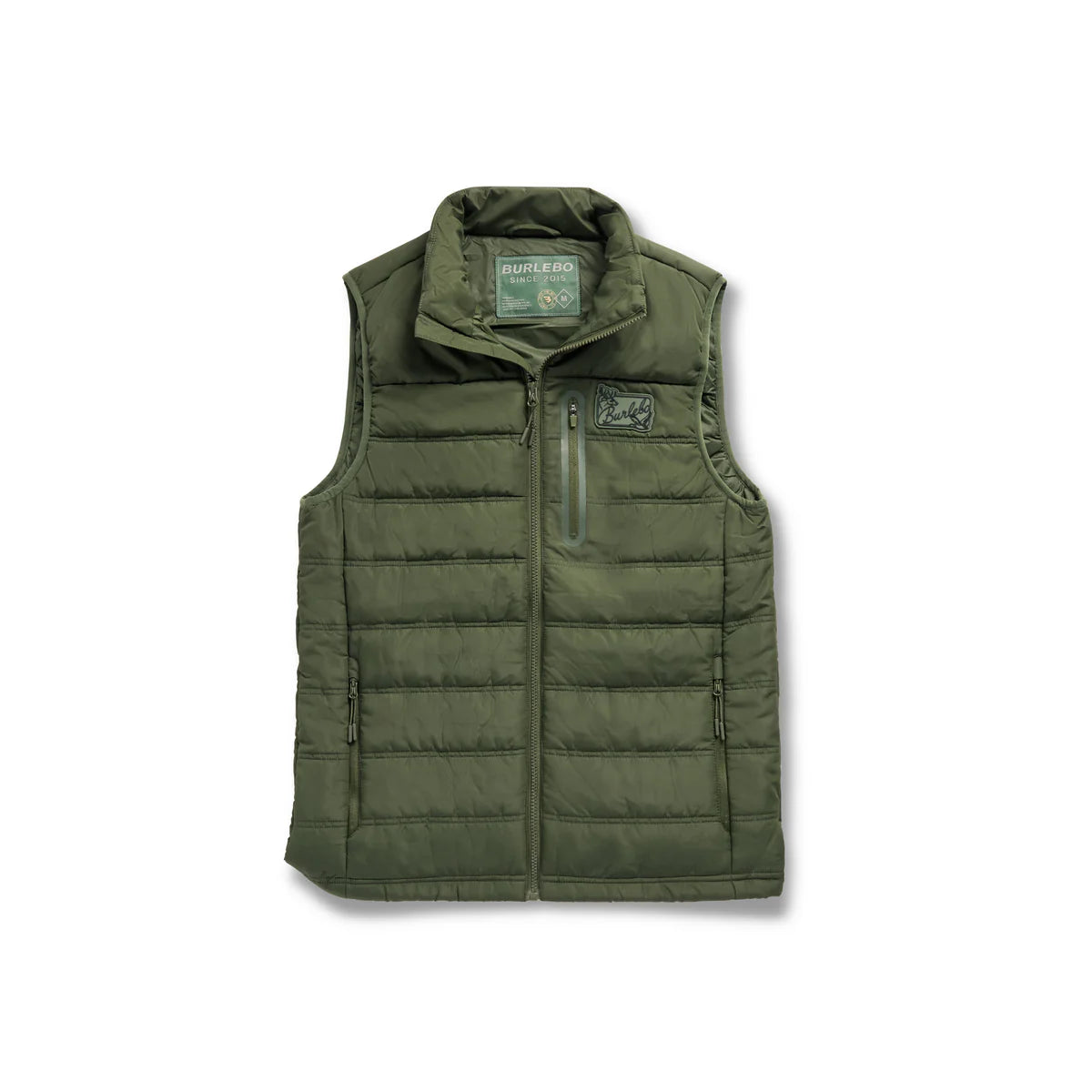 Burlebo Puffer Vest - Mallard Green