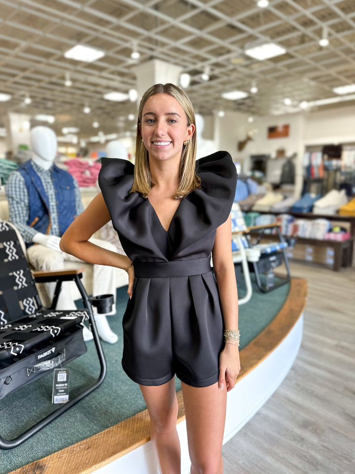 Kaylee Romper - Black