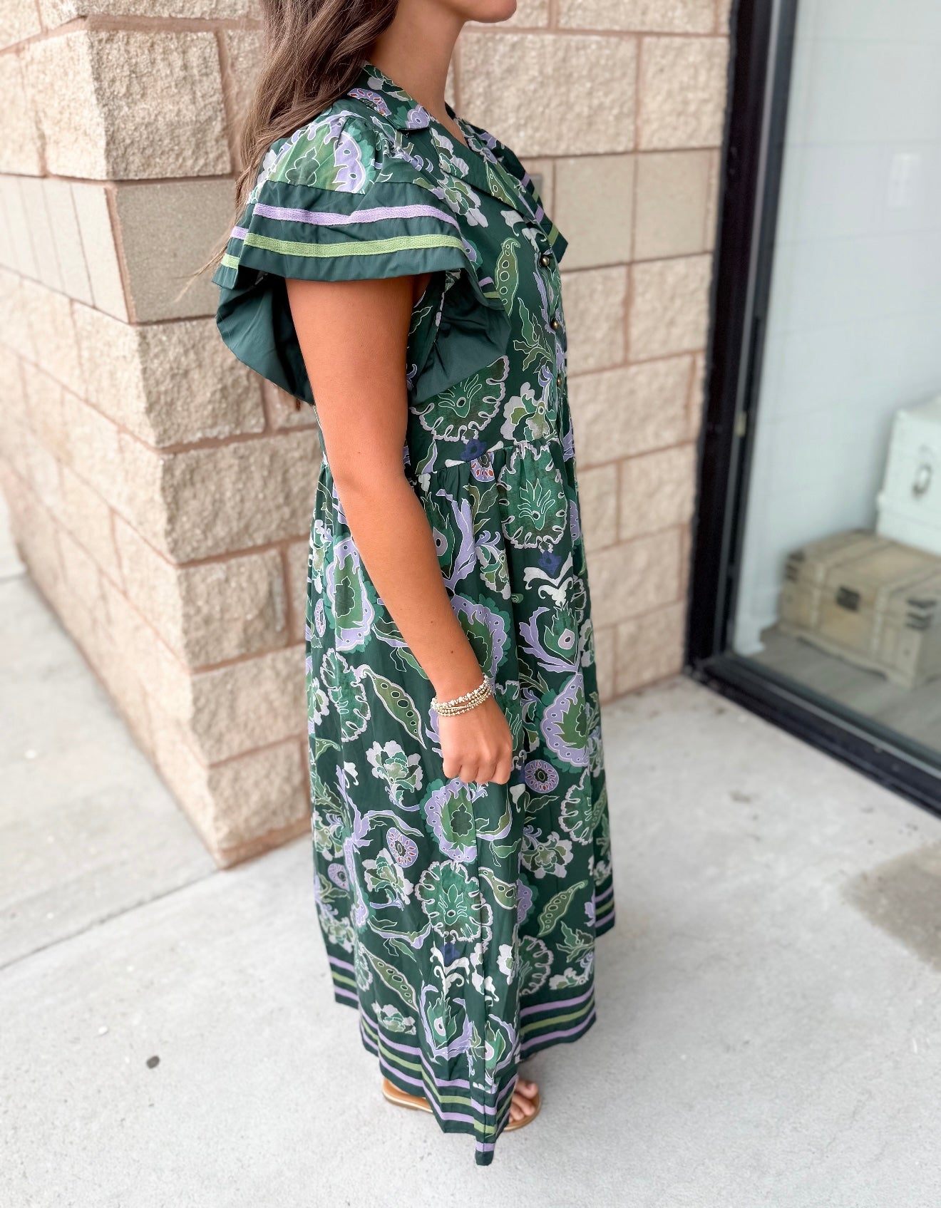 Lousiana Maxi Dress - Green