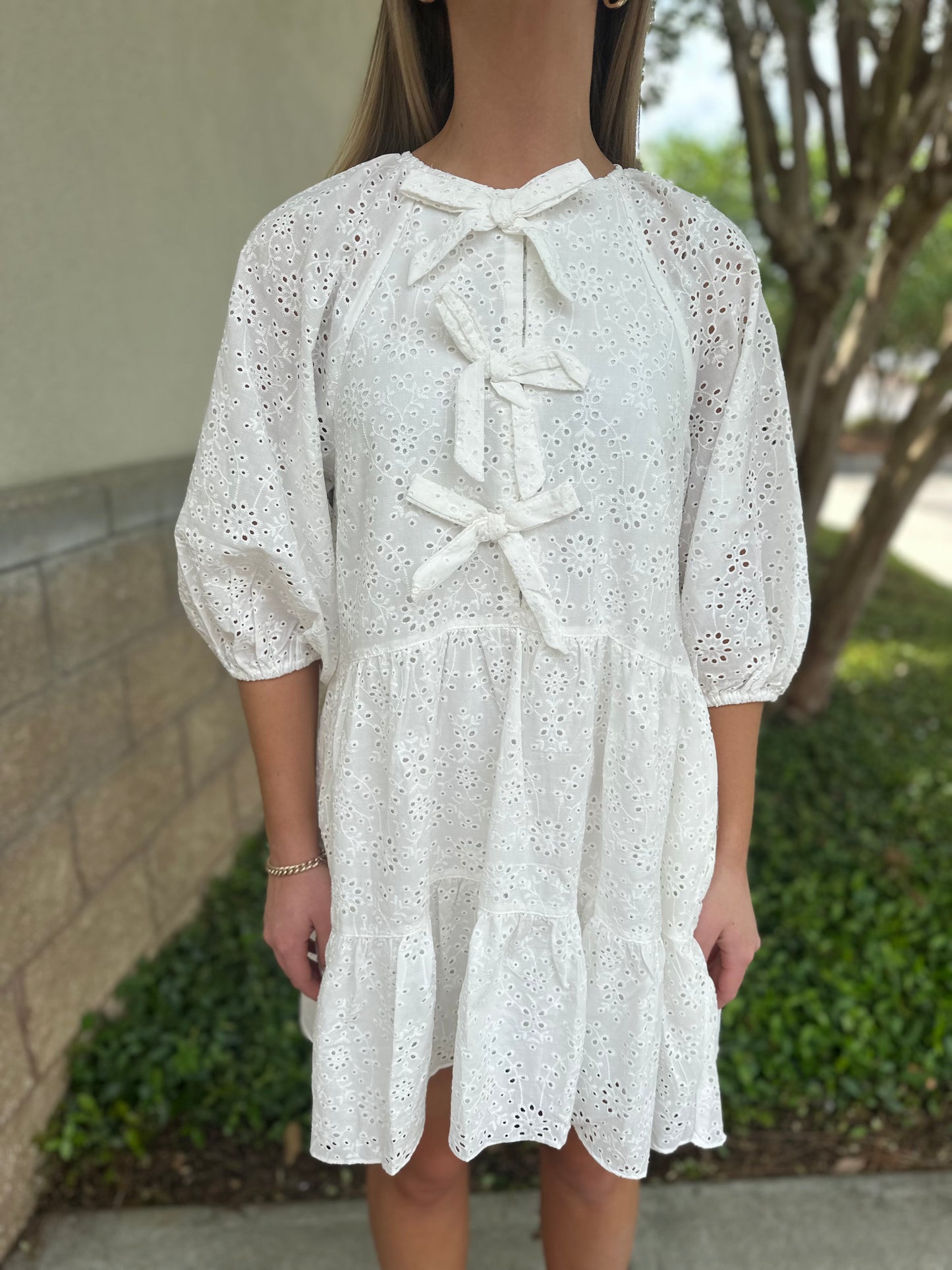 Oakley Eyelet Dress