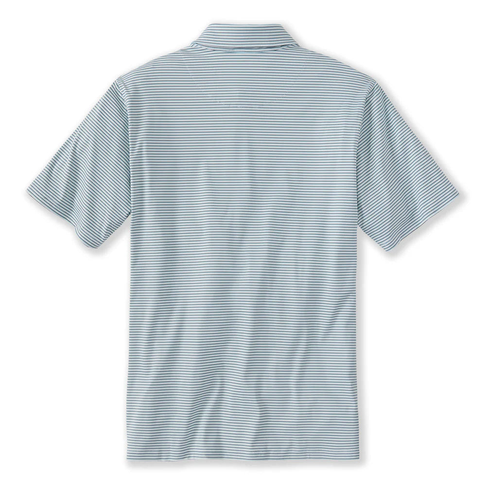 TSG Men’s Topper Performance Polo - Mist Reel Stripe