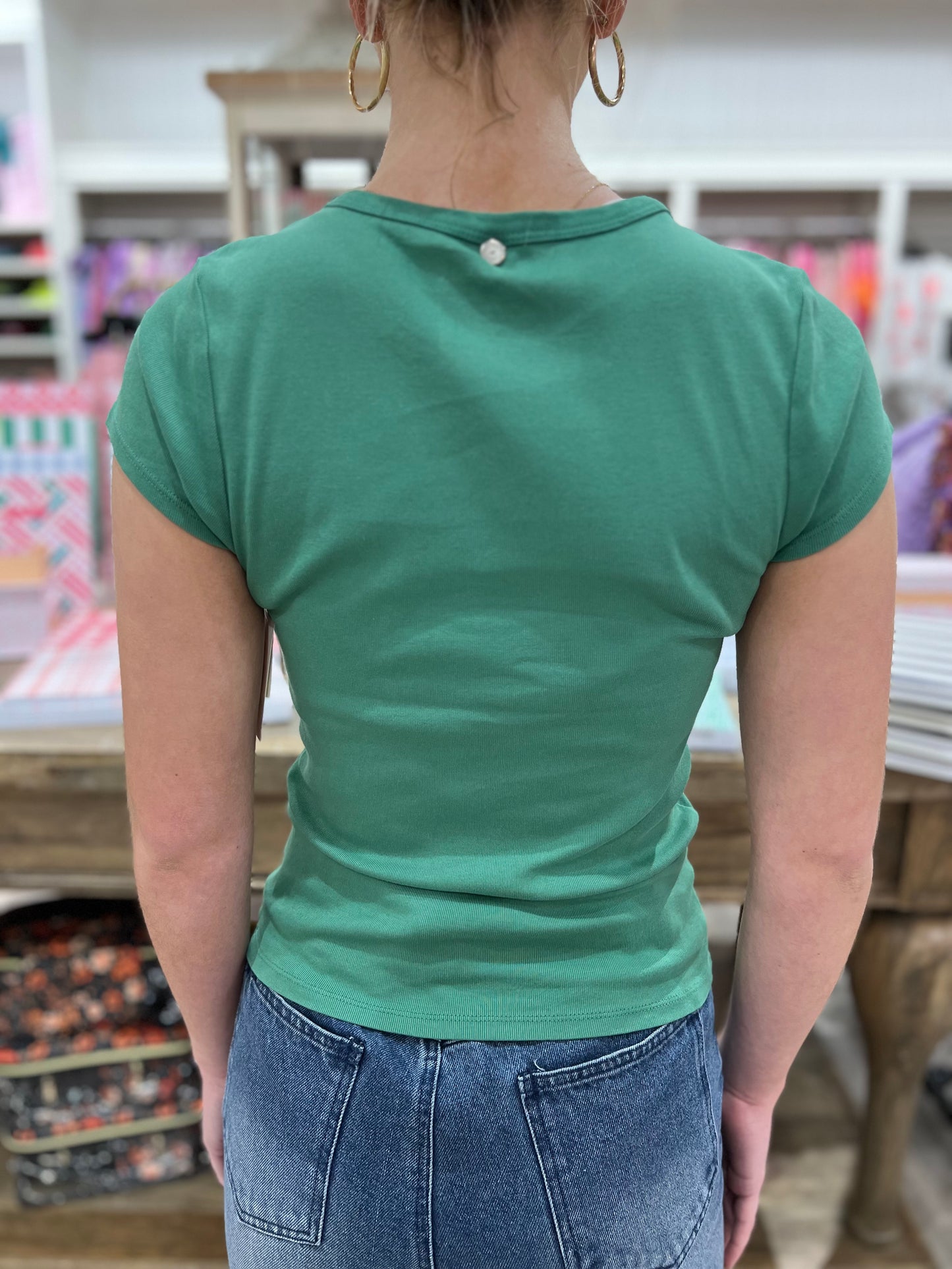 Stay Golden Cheek Tee