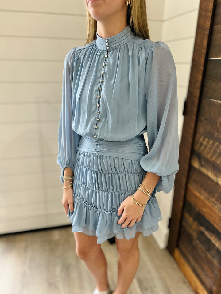 Elizabeth Button Dress