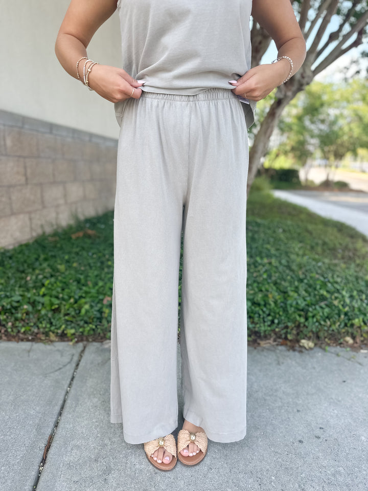Scout Jersey Flare Pant - Retreat