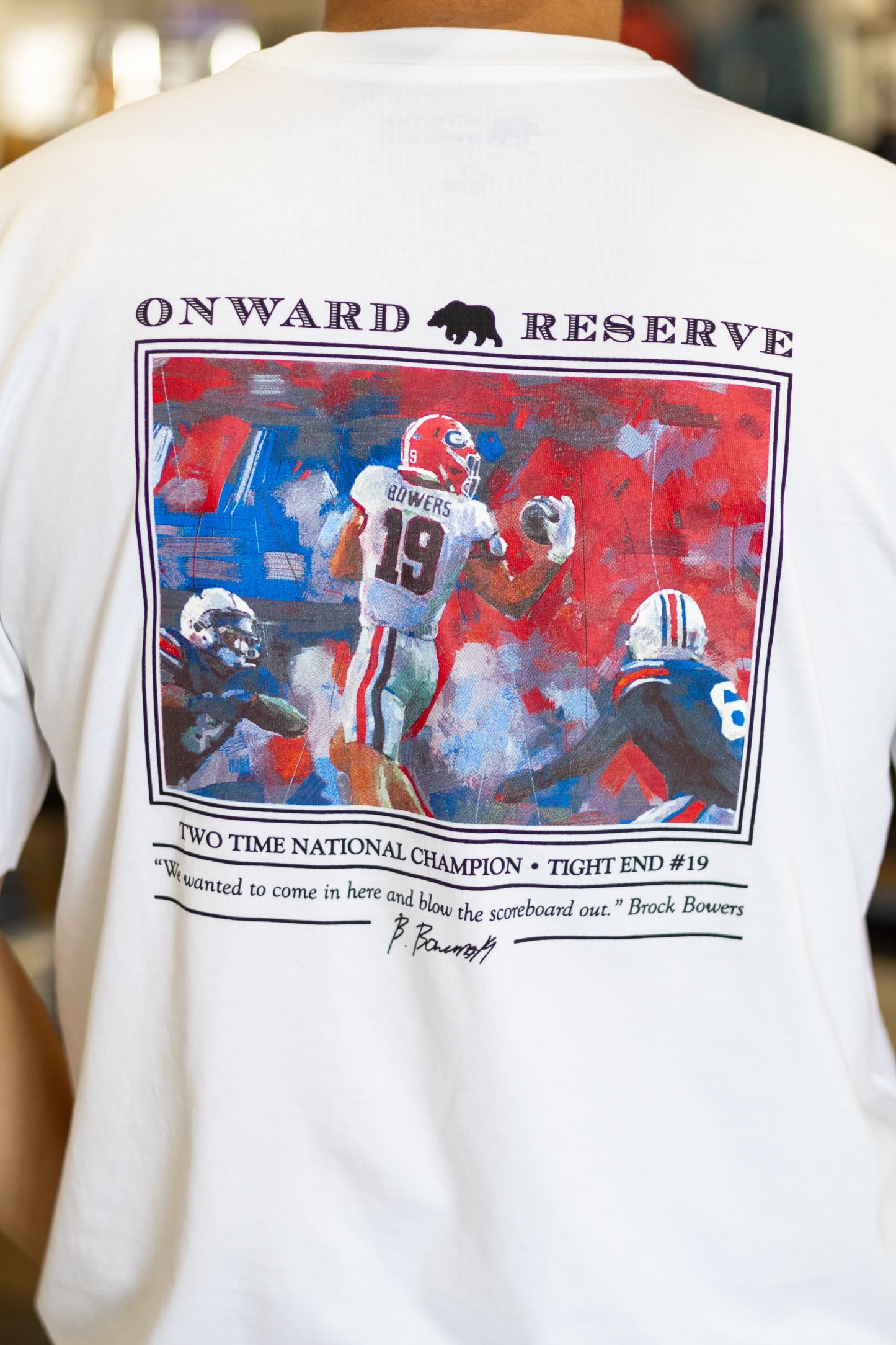Onward Reserve Brock Bowers S/S T-Shirt