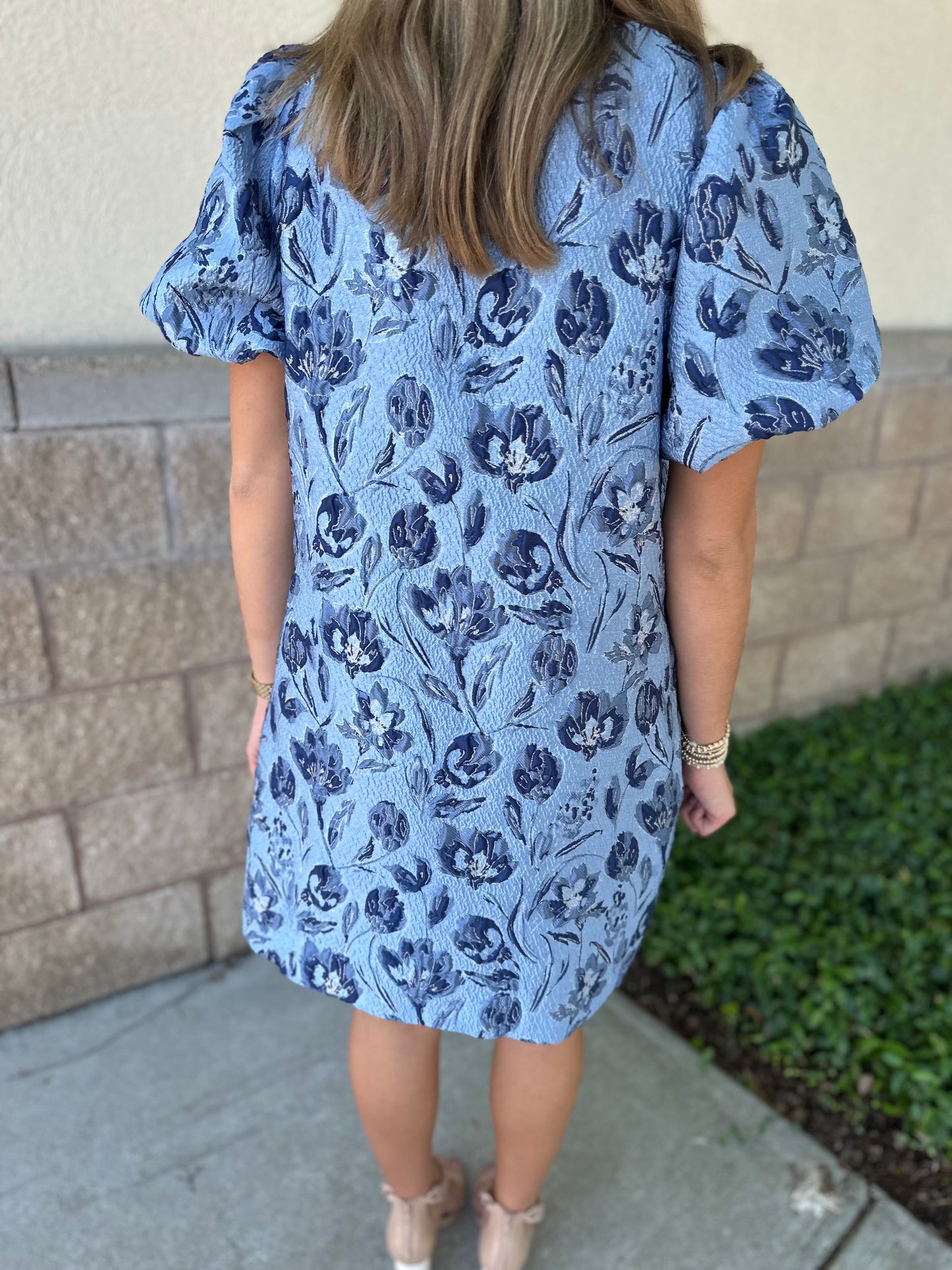 Jessamine Jacquard Dress