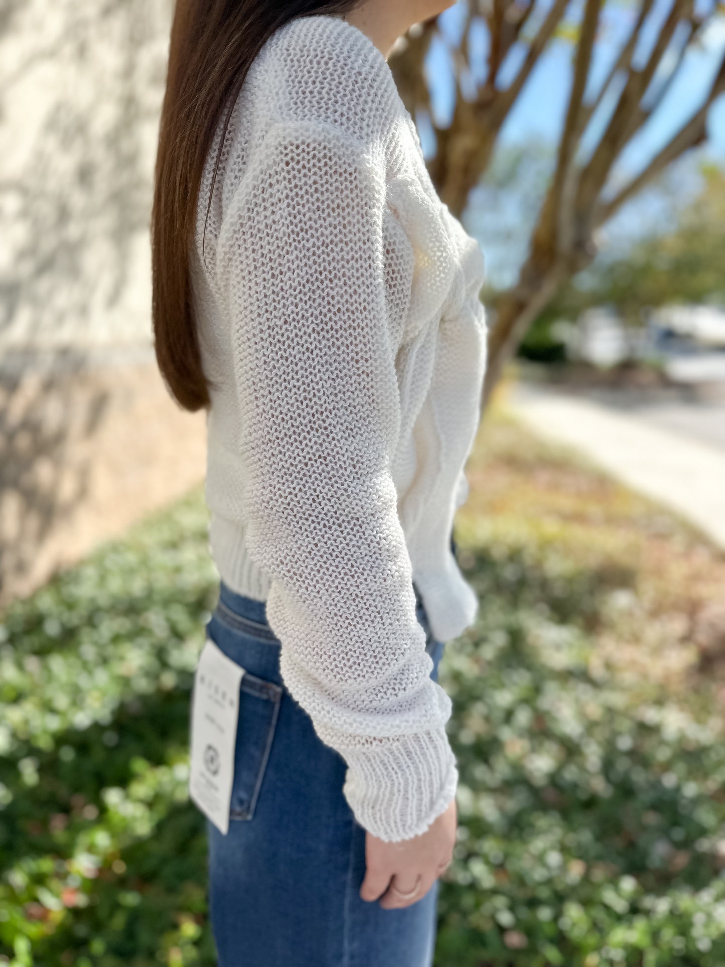 Simply Bow Cardigan