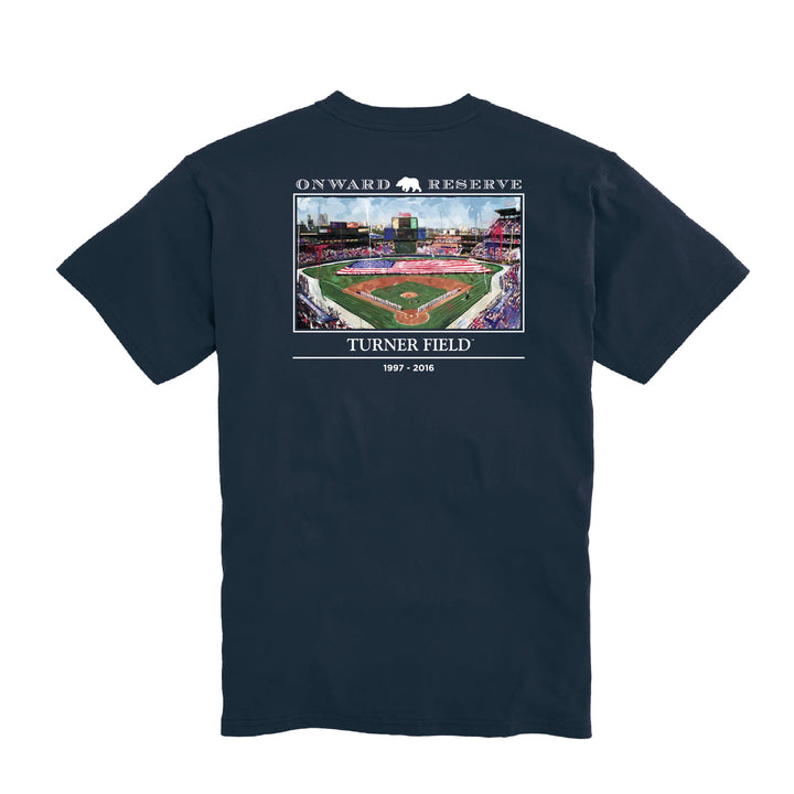 Onward Reserve Turner Field S/S T-Shirt - Dark Denim