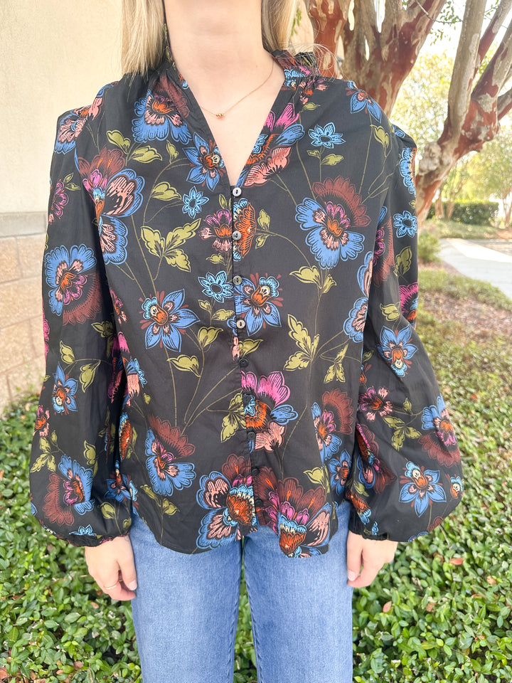Nellian Ruffle Top