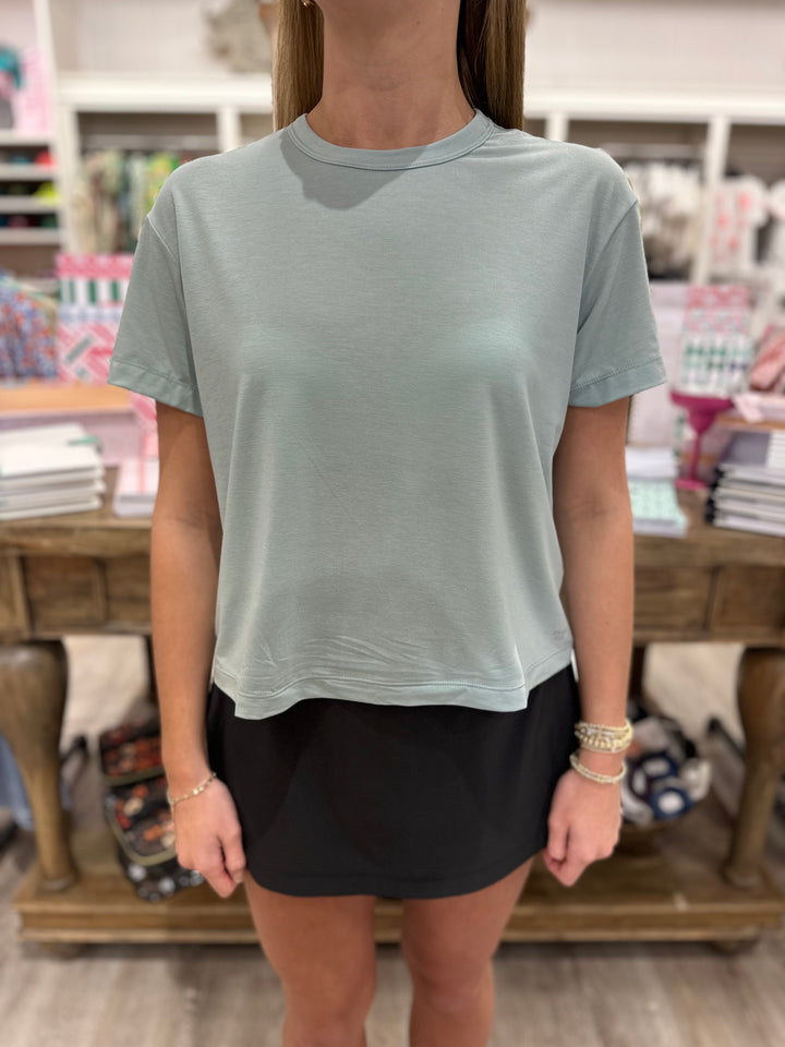 Free Fly Women’s Elevate Lightweight Tee - Ocean Mist