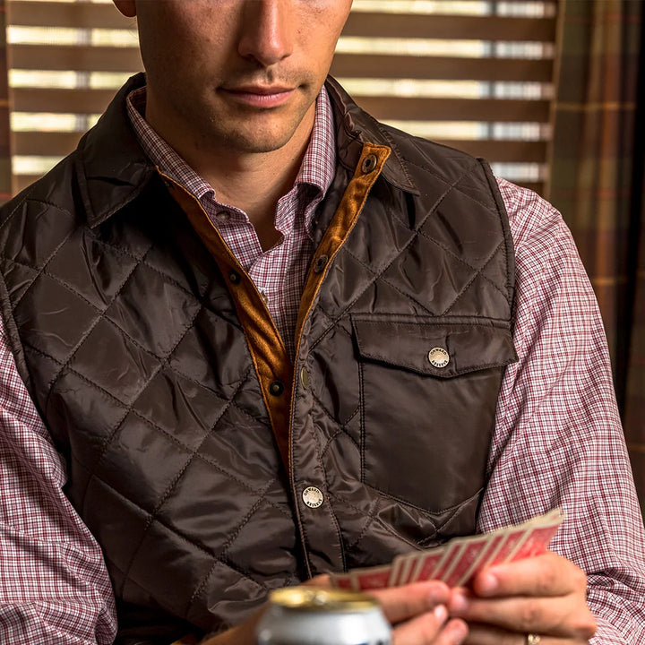 Onward Reserve Braswell Vest - Dark Brown
