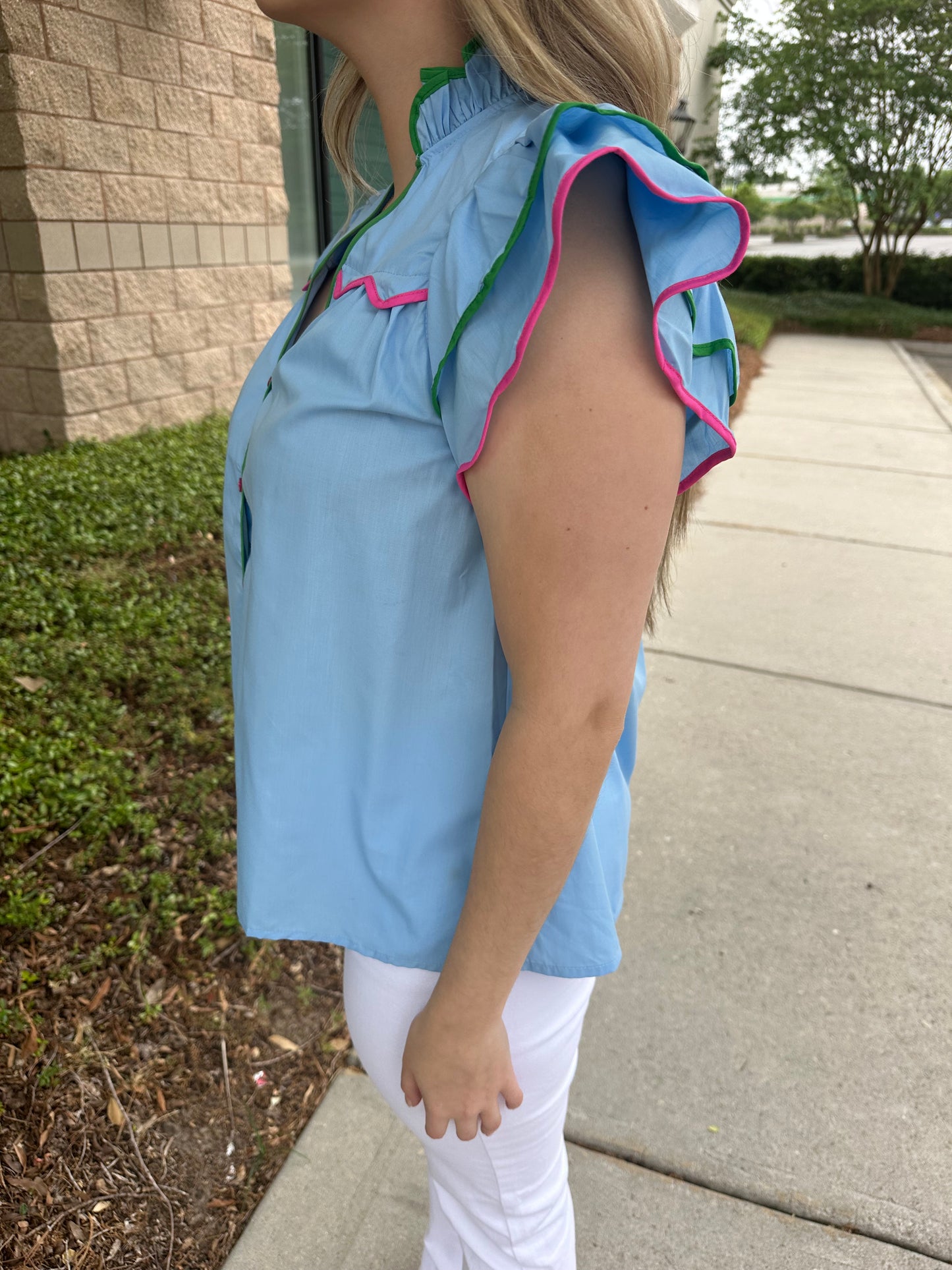 Tessa Trim Top