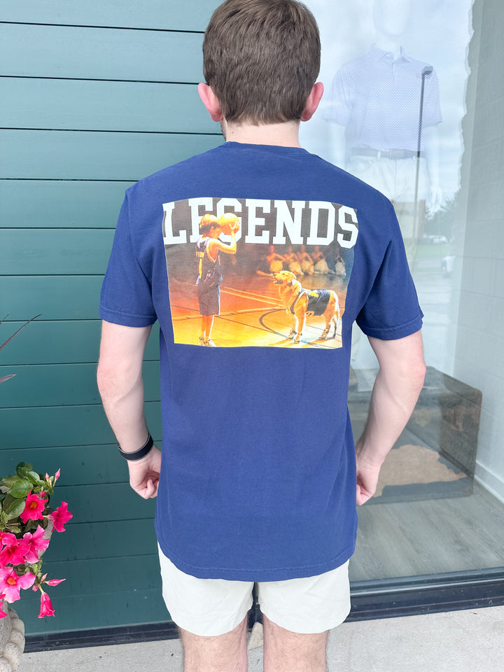 Old Row The Buddy Legend S/S Pocket T-Shirt - True Navy