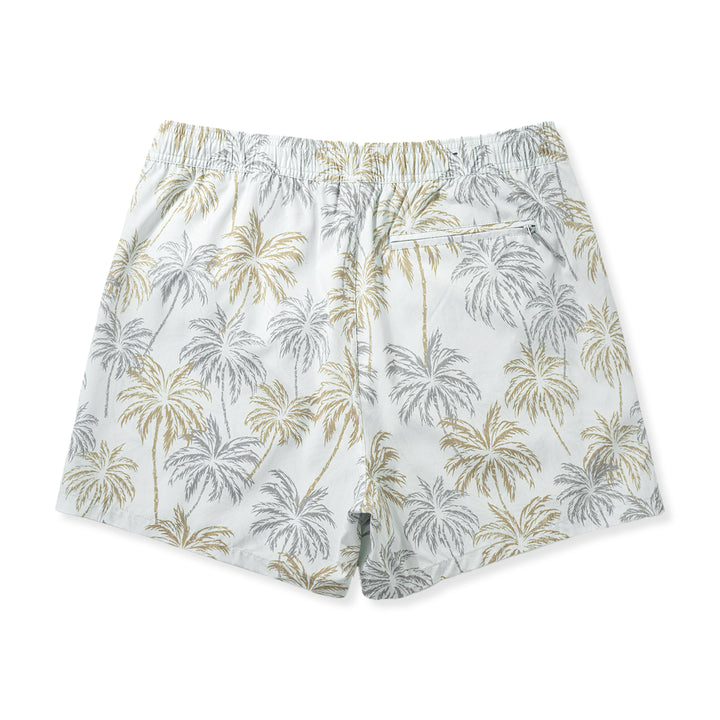 Aftco Men’s Strike Printed Swim Shorts 5.5” - Sea Glass