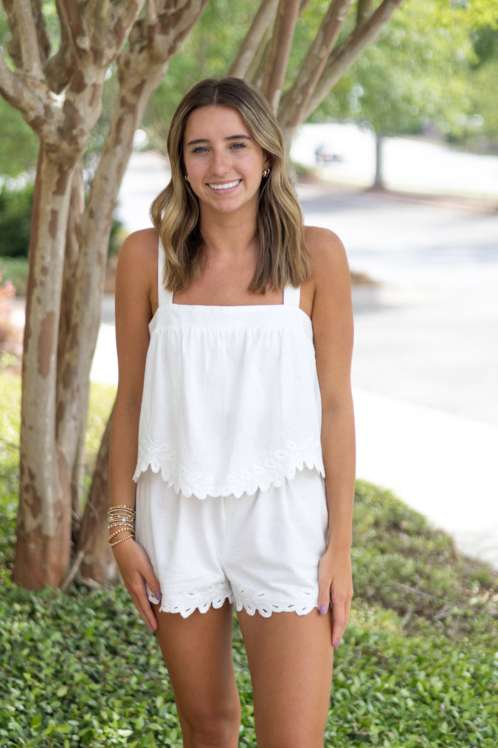 Annecy Tank - White