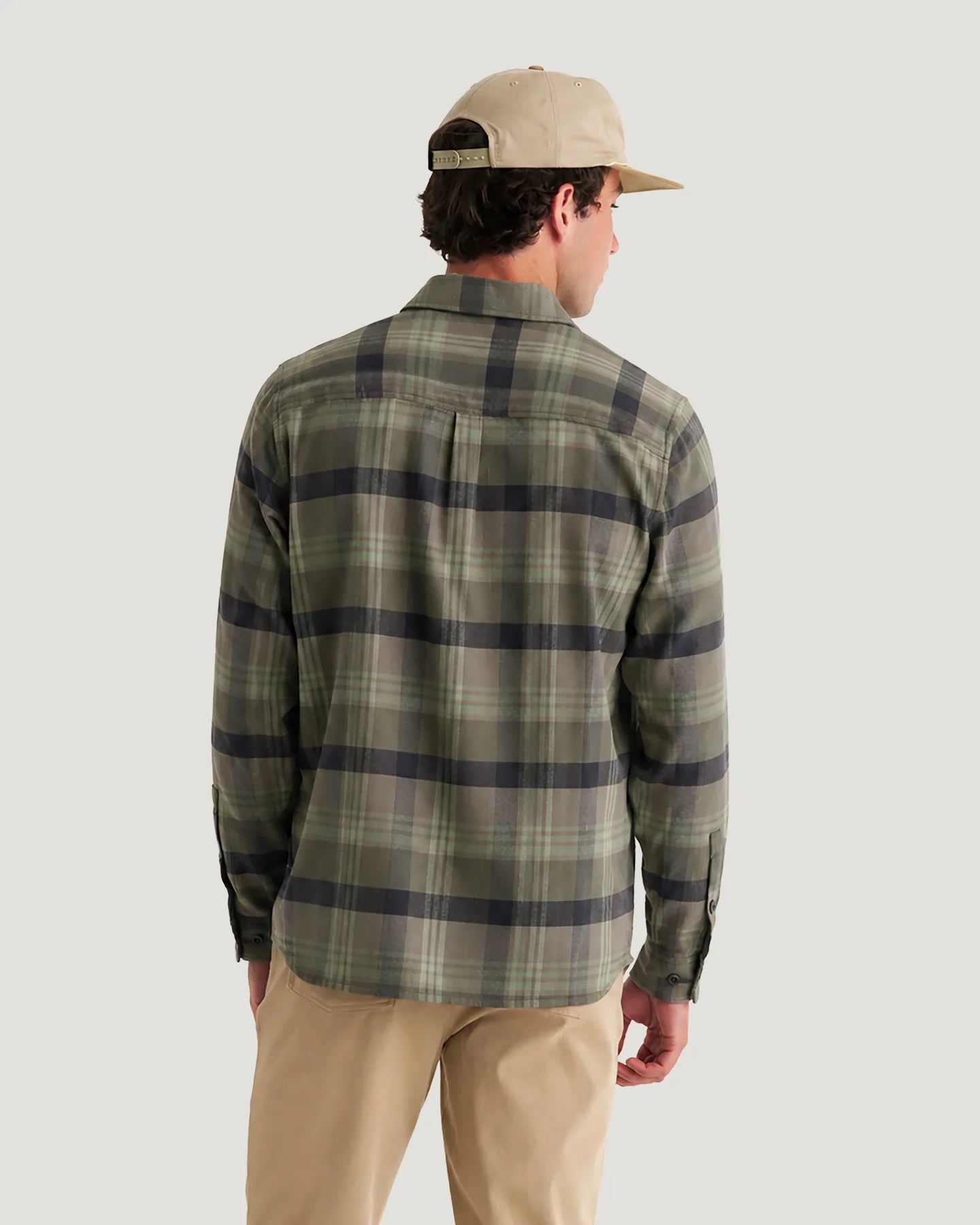 Free Fly Men’s Seawool Flannel Skirt - Dark Forest Plaid