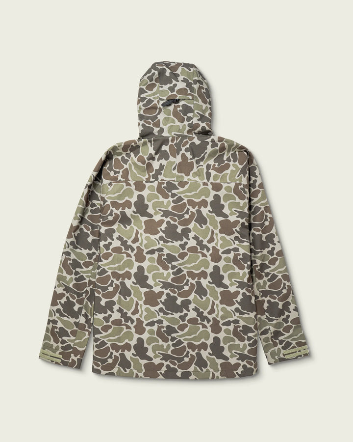 Marsh Wear Men’s Cumberland Rain Jacket - Dark Green Mallard Camo